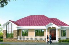 睿婕精品一層輕鋼小別墅戶型圖，回歸農村享受