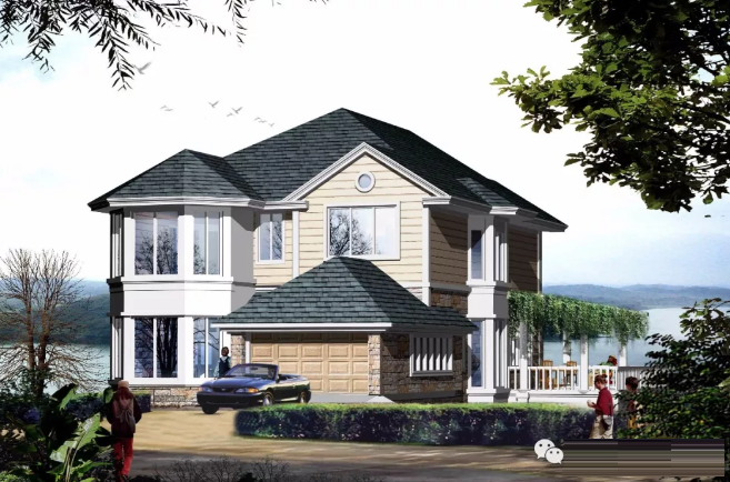 輕鋼別墅最大優(yōu)點(diǎn)就是施工快,間接等于省錢(qián)!(圖1) 睿婕輕鋼別墅