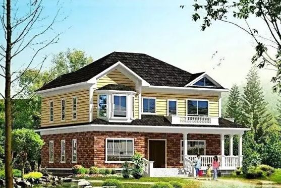 30萬(wàn)的價(jià)格可以建造什么樣的輕鋼別墅?(圖1) 睿婕輕鋼別墅