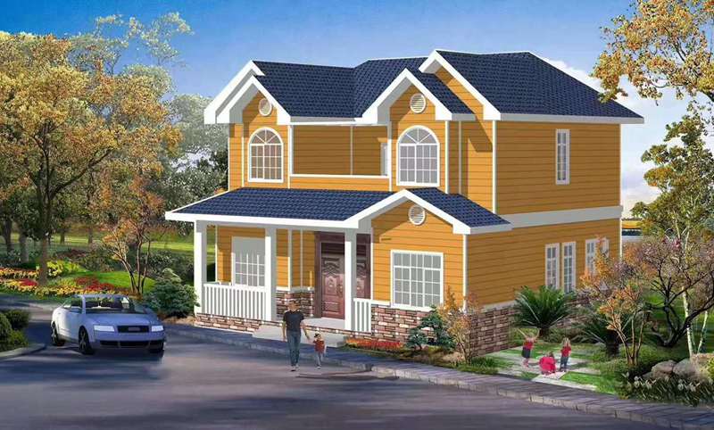 農(nóng)村輕鋼別墅有哪些優(yōu)缺點(diǎn)?在農(nóng)村地段是否值得選擇?(圖1) 睿婕輕鋼別墅