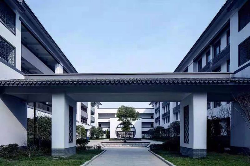 學校該有的樣子,打卡輕鋼網紅基地,“新中式”學校建筑(圖8) 睿婕輕鋼別墅