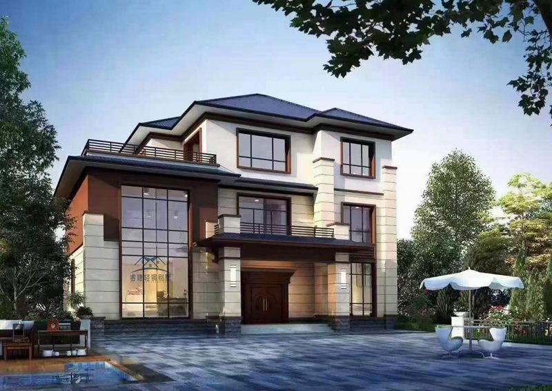 裝配式鋼結構之藝術中心(圖1) 裝配式鋼結構之藝術中心(圖1)