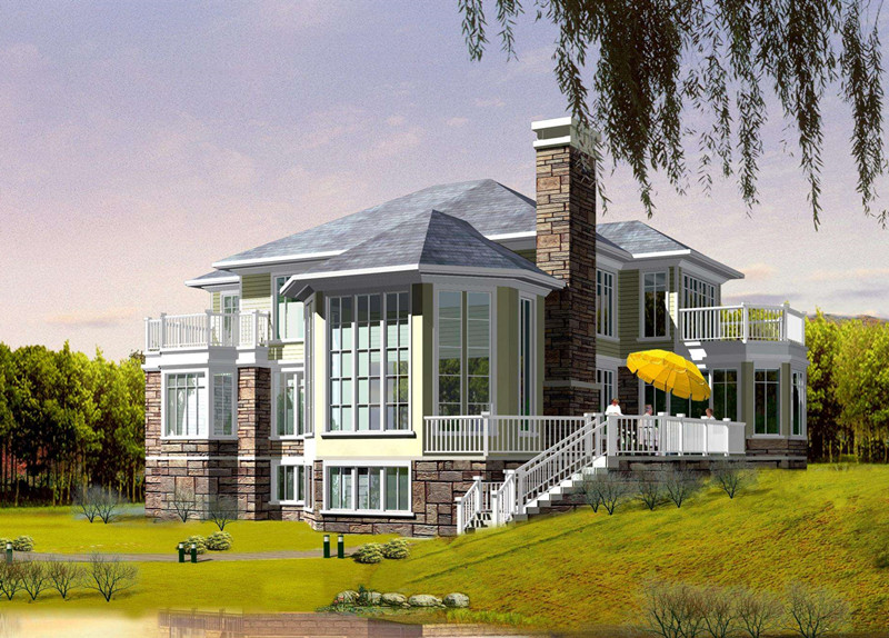 歐式輕鋼別墅 歐式輕鋼別墅