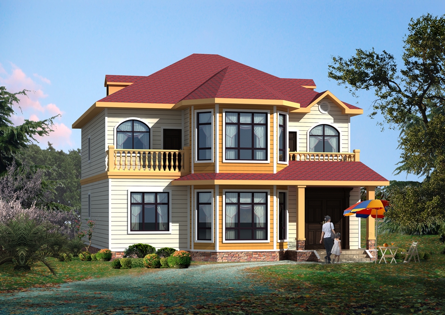 農村新生活，輕鋼別墅打造宜居農居空間