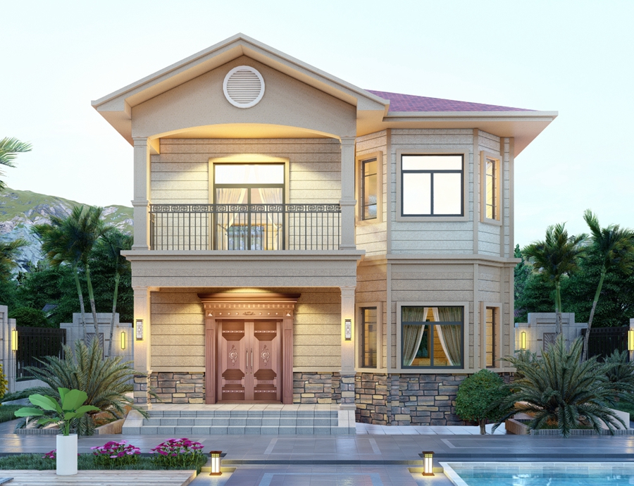 輕鋼別墅的設(shè)計理念介紹(圖2)