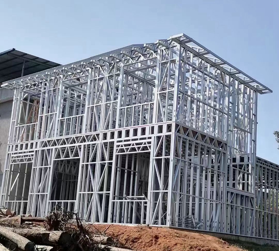 輕鋼別墅龍骨冷鍍鋅和熱鍍鋅的區別