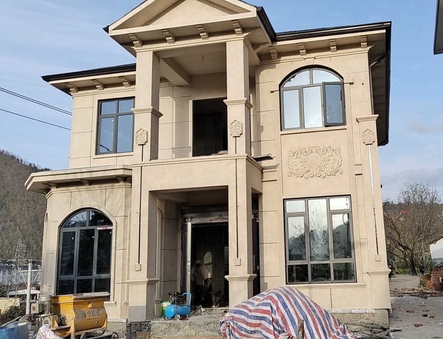 農(nóng)村建三層輕鋼別墅造價是多少？(圖2)