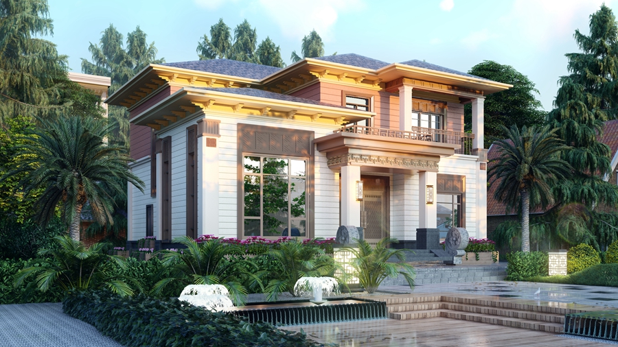 農(nóng)村獨門庭院生活：簡單生活中的幸福感!(圖2)