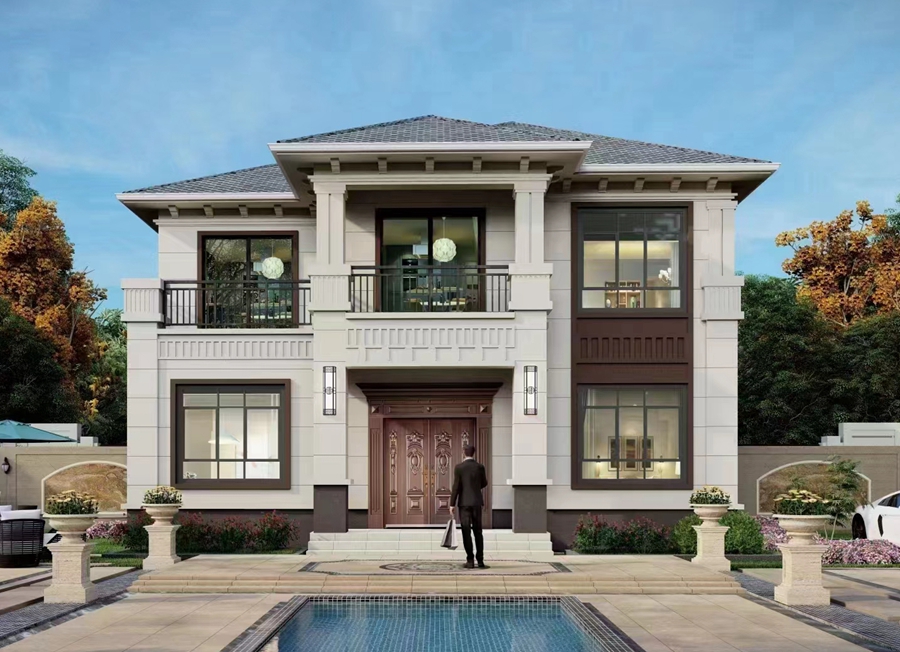 輕鋼別墅可以設(shè)計(jì)哪些風(fēng)格?(圖3) 輕鋼別墅可以設(shè)計(jì)哪些風(fēng)格?(圖3)