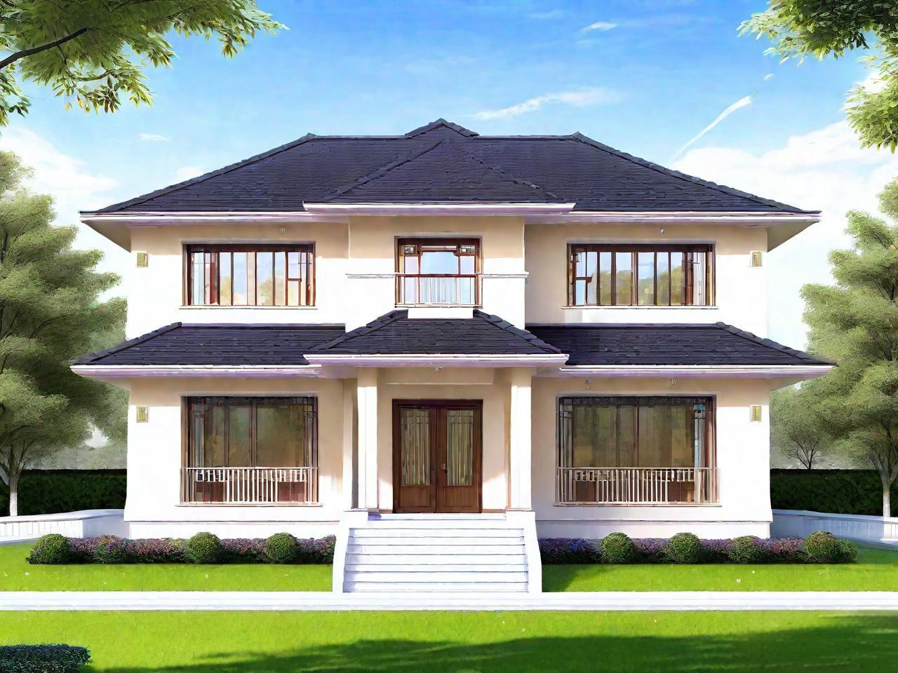 最新力作!睿婕兩層中式風(fēng)輕鋼別墅，品味現(xiàn)代東方雅韻