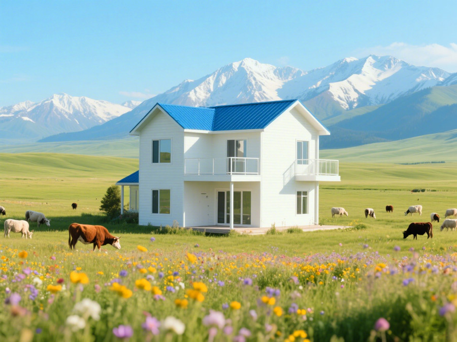 輕鋼別墅適合在新疆建嗎？睿捷輕鋼別墅為您詳細分析